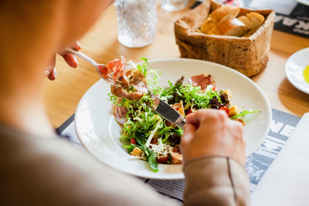 食べる量を調節しやすい